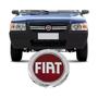 Imagem de Emblema Adesivo Logo Grade Fiat Uno Fire 2000 a 2003 Vermelho