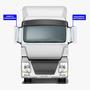 Imagem de Emblema Capo Mb Axor/ Atego 2005/ - Resinado Aluminio - 6938100018 - Mercedes-Benz