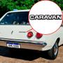 Imagem de Emblema Caravan 1975 A 1992 Antigo Cromado