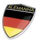Imagem de Emblema Escudo Alemanha Moldura Cromada