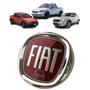 Imagem de Emblema Fiat Vermelho Grade Original Fiat 500 2010 2015 2018