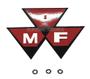 Imagem de Emblema Grade Dianteira + Travas Tratores Massey Ferguson 50x / 55x / 65 / 65r / 65x / 85x / 95 / 95x /      