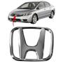 Imagem de Emblema Grade Radiador Civic 2007 A 2011 New Fit 2009 A 2014