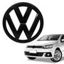 Imagem de Emblema Grade Vw Gol Saveiro Voyage 2017 até 2022 Colante Black Piano
