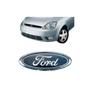 Imagem de Emblema Logo Ford Adesivo Azul e Cromado Fiesta Street e Ka 2002 a 2007