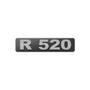 Imagem de Emblema Potência Para R520 Moderno - Cinza