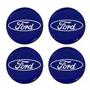 Imagem de Emblema Resinado Calota Ford azul Adesivo 48mm 4 Unidade