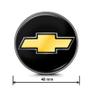 Imagem de Emblema Resinado Gm Preto Chevrolet Onix Cruze Spin Sonic