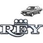 Imagem de Emblema Rey Del Rey 1981 A 1991 Antigo Cinza