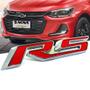 Imagem de Emblema Rs Da Grade Dianteira Pecas Genuinas Gm Onix 1.0 Turbo cruze 1.8,1.4,turbo,ecotec 26273309