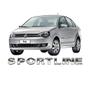 Imagem de Emblema Sportline Cromado Gol Voyage Polo Golf