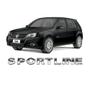 Imagem de Emblema Sportline Cromado Gol Voyage Polo Golf