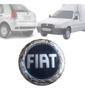 Imagem de Emblema Traseiro Fiat Uno Fire/palio/fiorino 2004/2005 Azul