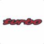 Imagem de Emblema Traseiro Turbo Fiat Marea Vermelho Resinado