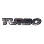 Imagem de Emblema "TURBO" 18x3cm Cinza/Prateado Chevrolet S-10  25617