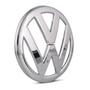 Imagem de Emblema Volkswagen Grade Dianteira Gol Voyage G6 13 a 16 Gol Voyage G8 2018 Cromado Fita Dupla Face