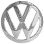 Imagem de Emblema VW da Grade do Radiador Gol Parati Saveiro G2 Bola 1995 1996 1997 1998 1999 Cromado - Marcon