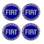 Imagem de Emblemas Calota Resinado Fiat 3 Cores 48mm Azul Kit Com 4 un - Fiat Azul