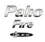 Imagem de emblemas letreiro Palio fire flex 3 peças cromado adesivo 3M