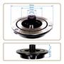 Imagem de Embreagem do compressor de ar condicionado automotivo para linha Denso 10PA17, 10S15, 10S17, 7SBU16C e 10SRE18C