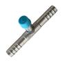 Imagem de Emenda Ar Condicionado Reta 10mm Com Ventil R134a Alumínio