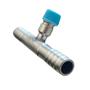Imagem de Emenda Ar Condicionado Reta 10mm Com Ventil R134a Alumínio