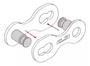 Imagem de Emenda corrente kmc 6/7/8v cl573r-np 2 unid