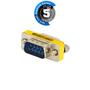 Imagem de Emenda Db9 Macho 9 Pinos - Kit Com 5