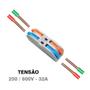 Imagem de Emenda Eléctrica Conector Tipo Borne 10 pcs Duplo Pct 2-2