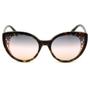 Imagem de Emilio Pucci EP 182 Turtle Brilho Dourado /Cinza Degradê 52B 58mm - Óculos de Sol