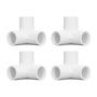 Imagem de Encaixes de tubulação Brrnoo 3 Way Corner PVC Plastic 20mm (10PCS)