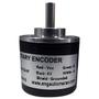 Imagem de Encoder Incremental 360 Pulsos Canal AB PNP Eixo 6mm 5-24VDC