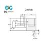 Imagem de Encoder Incremental NPN E6B2-CWZ6C 40 P/R 5-24V Eixo 6mm