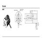 Imagem de Encoder Incremental Onrom 2000 P/R PNP 12-24V Eixo 6mm A/B/Z