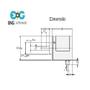 Imagem de Encoder Incremental Onrom 40 P/R Npn E6B2-Cwz6C 5-24V Eixo 6Mm A/B/Z (F12)