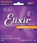 Imagem de Encordoamento 011 Custom Light Para Violão Aço Elixir