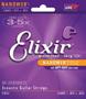 Imagem de Encordoamento 012 Light Para Violão Aço Elixir