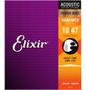 Imagem de Encordoamento Elixir P/ Violão Aço 010-047 Extra Light Phosphor Bronze