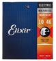 Imagem de Encordoamento Elixir para Guitarra .010 Nanoweb Light