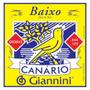 Imagem de Encordoamento Giannini --  Baixo 5 cordas --  .040 -- GESBX5 -- Série Canário