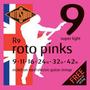 Imagem de Encordoamento Guitarra Rotosound Roto Pink - R9