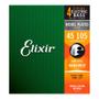 Imagem de Encordoamento Híbrido Baixo 4 Cordas .045 Elixir Nanoweb