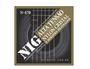 Imagem de Encordoamento Nig N-470 para Violão Nylon Cristal/Prata com Bolinha tensão alta