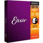 Imagem de Encordoamento P/ Violão Phosphor Bronze Nanoweb Profissional Original Elixir