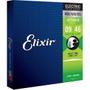 Imagem de Encordoamento Para Guitarra .009 Custom Light Optiweb 19027 Elixir