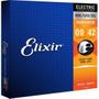 Imagem de Encordoamento Para Guitarra .009 Super Light Nanoweb 12002 Elixir F002