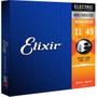 Imagem de Encordoamento Para Guitarra .011 Medium Nanoweb 12102 Elixir F002