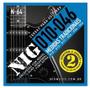 Imagem de Encordoamento Para Guitarra Nig N64  010-042 Pack com 2 Jogos
