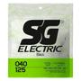 Imagem de Encordoamento sg para baixo 5 cordas 0.40/ 125 -extra light encapada com níquel jogo de corda profissional resistente