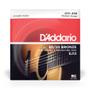 Imagem de Encordoamento Violão Aço 13-56 D Addario 80/20 Bronze EJ12